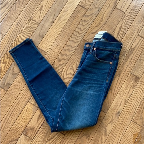 NEW • Madewell • 9 Inch Skinny Jeans Creston Wash - Picture 4 of 5